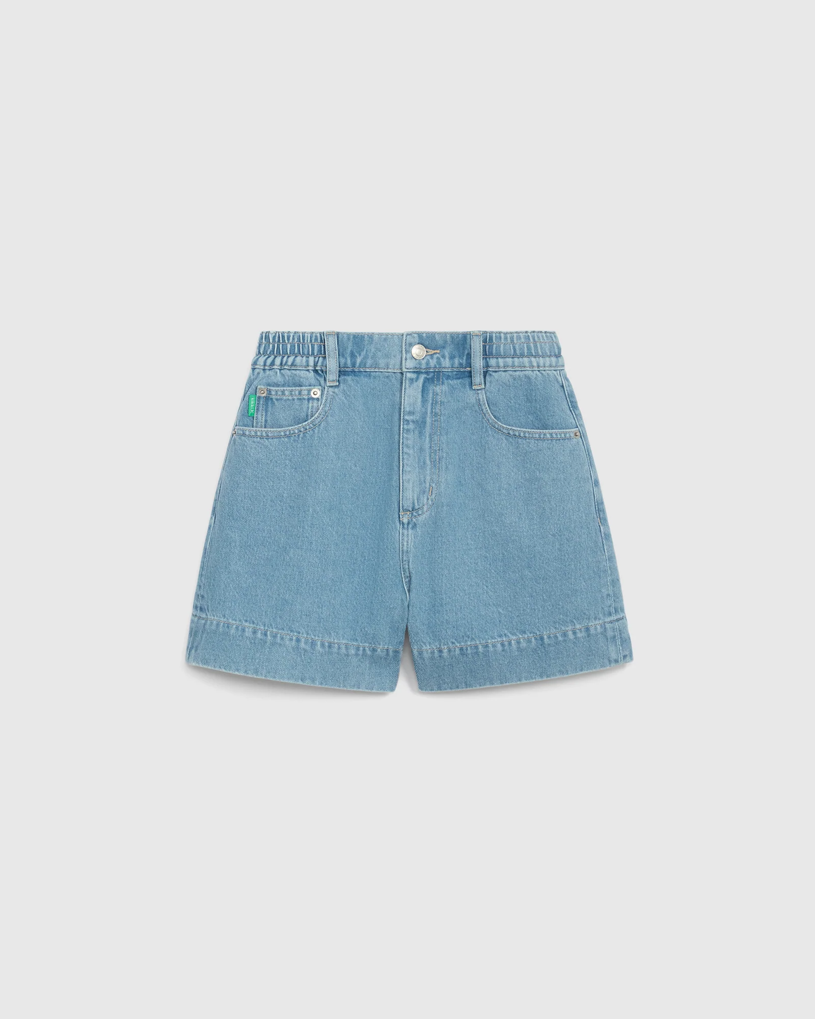 Denim High Waist Short - Image 6