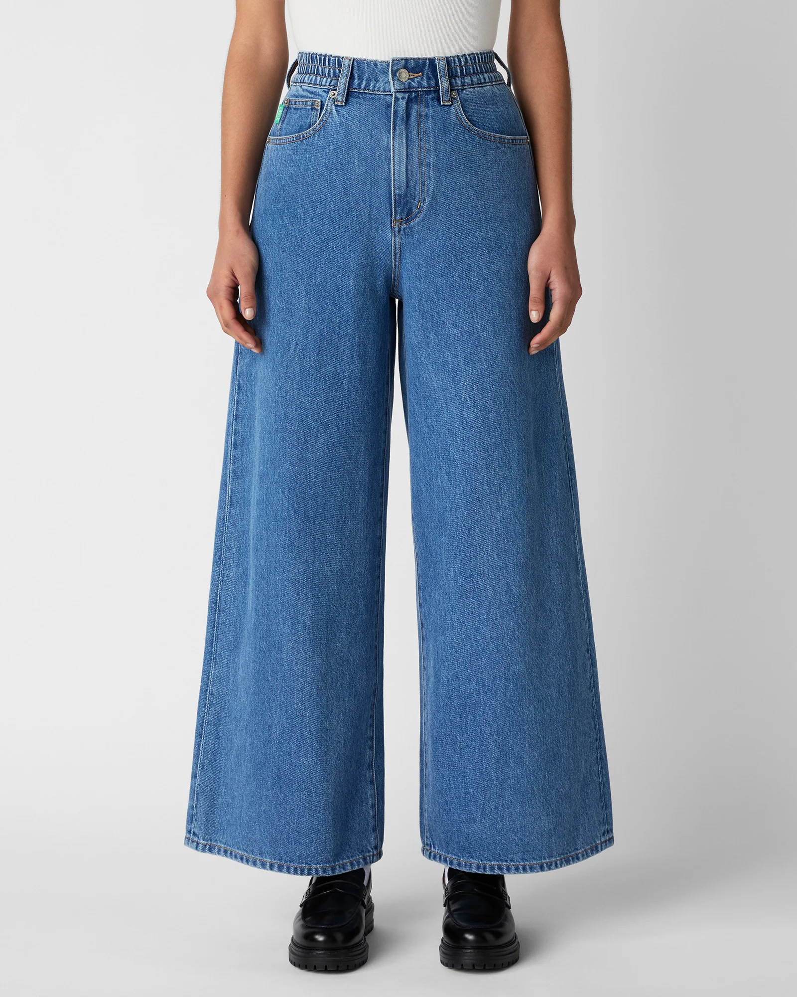 Denim Wide Leg Jean - Image 3