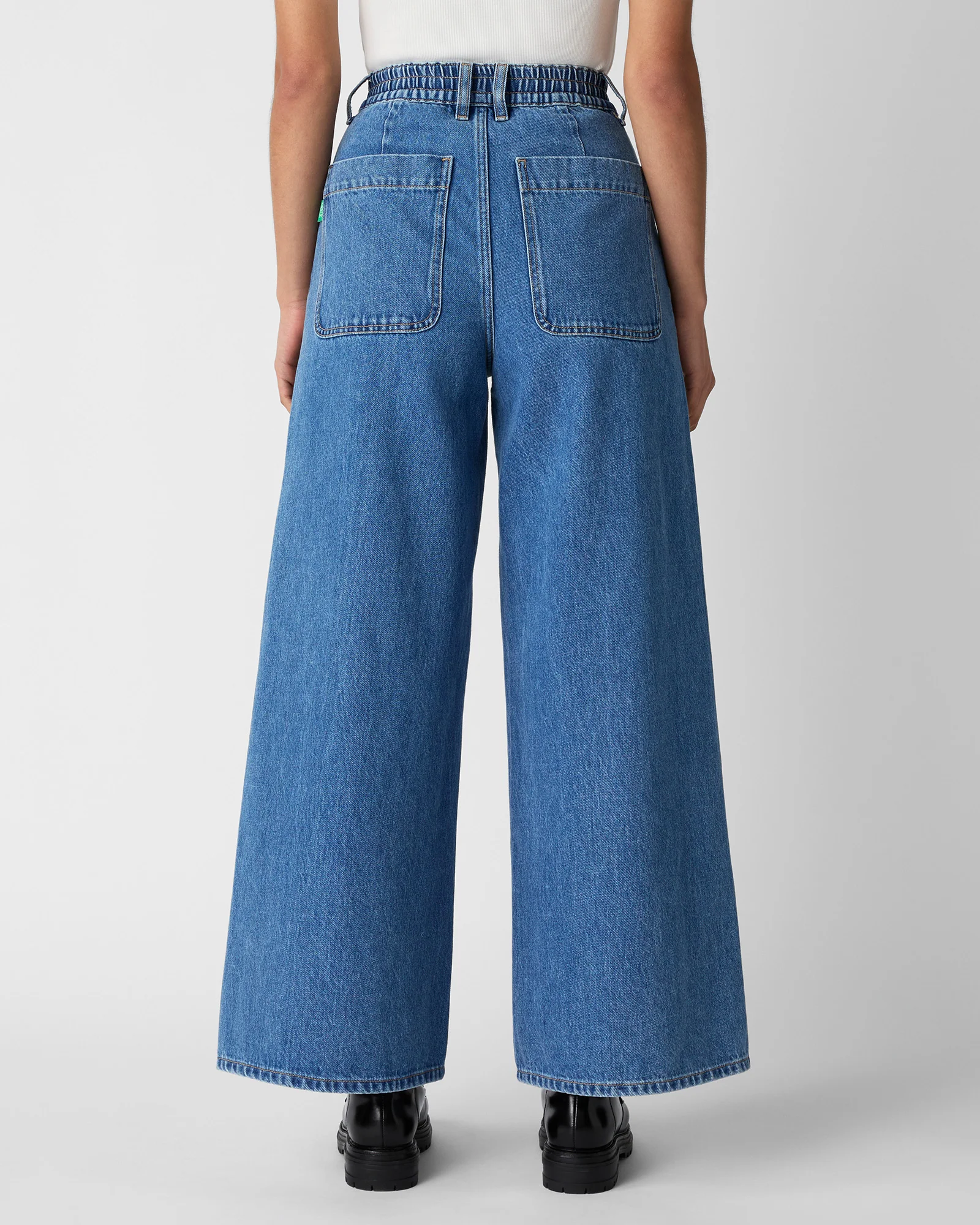 Denim Wide Leg Jean - Image 4