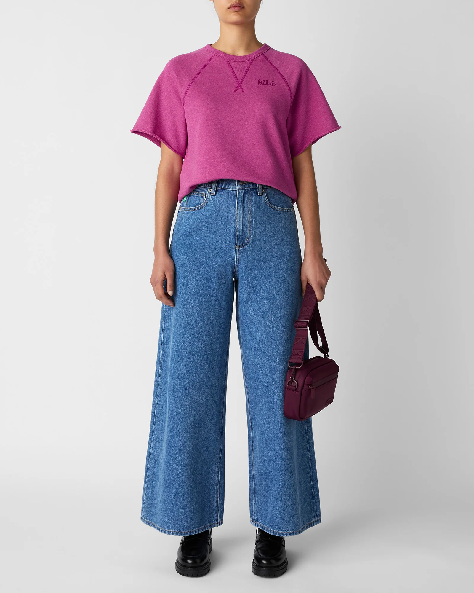 Denim Wide Leg Jean - Image 5