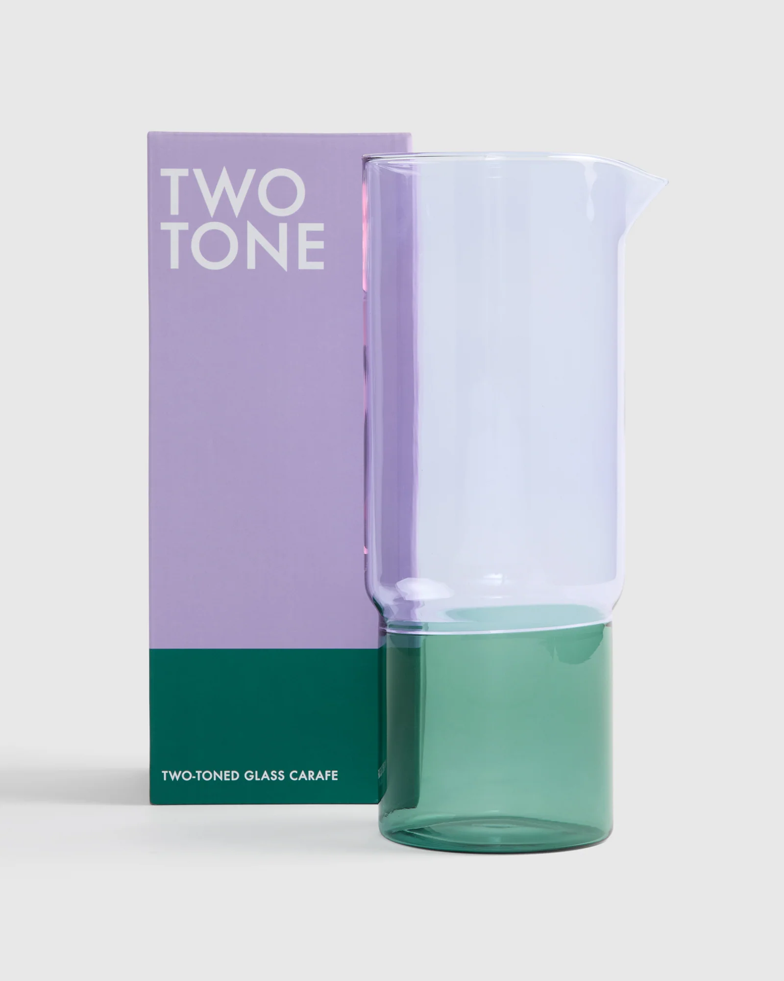 Two-Tone Glass Carafe - Image 3